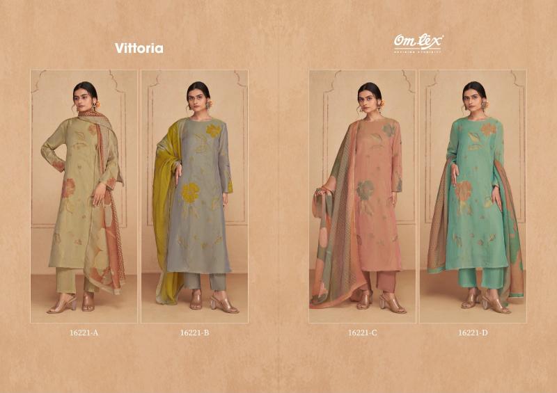Omtex vittoria wholesale dress material online shopping in india